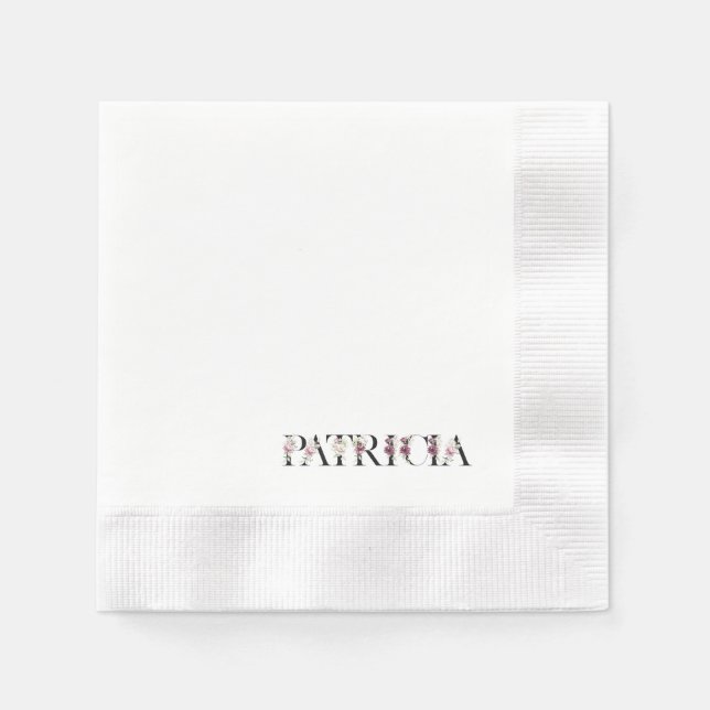 Namn Patricia Pappersservett (Framsidan)