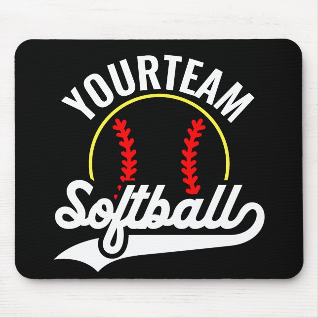 Namn Personlig League-spelaren i Softball-teamet Musmatta (Framsidan)