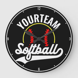 Namn Personlig League-spelaren i Softball-teamet Stor Klocka