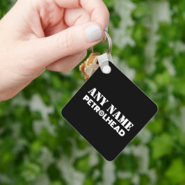 Namn Personlig Petrolhead Nyckelring