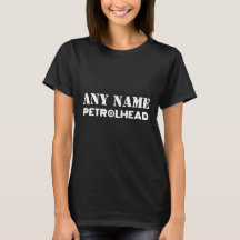 Namn Personlig Petrolhead T-Shirt