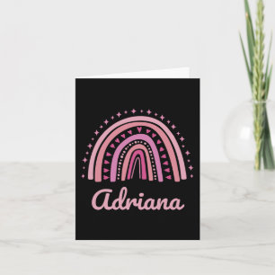 Namn Personlig Rollig Kvinnor Rosa Regnbåge Adrian Kort