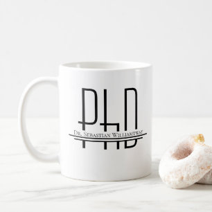 Namn PhD Studenten Kaffemugg