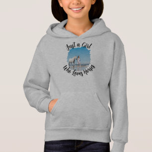 Namn Photo Sentiment Bara en flicka som Kärlek Hor T Shirt