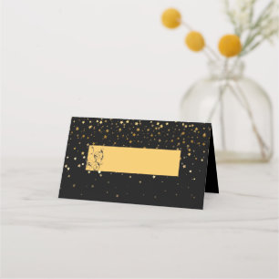 Namn-plats kort-Starry-natt Placeringskort
