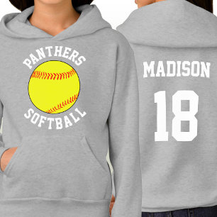 Namn Player-nummer för Fastpitch Anpassningsbar Te T Shirt