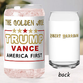 Namn, president Trump 2025 The Golden Age 16 oz.