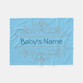 Namn Ram Baby Blanket Fleecefilt