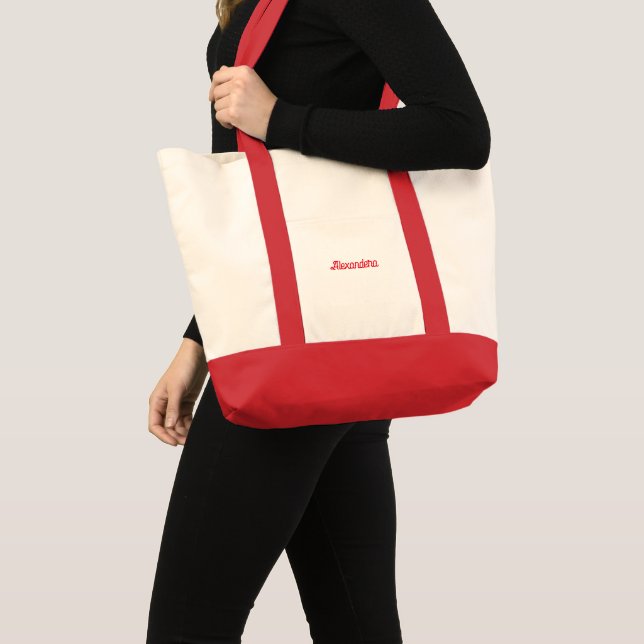 Namn Red Bachelorette Tygkasse (Framsida (produkt))