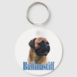 Namn Red Bullmastiff Nyckelring