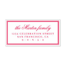 Namn-Returadressen för enkel Elegant