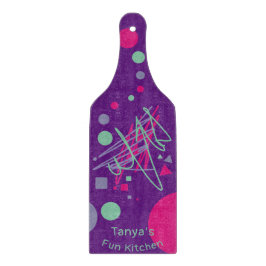 Namn Roligt Kitchen Medley Shapes Rosa Lila Teal