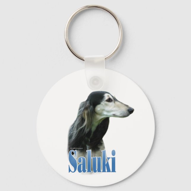 Namn Saluki Nyckelring (Framsida)