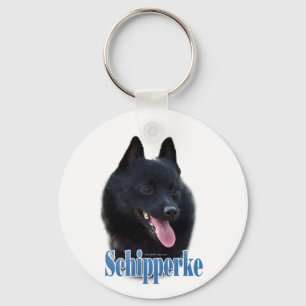 Namn Schipperke Nyckelring