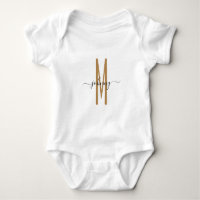 Namn Script Monogrammed Stil
