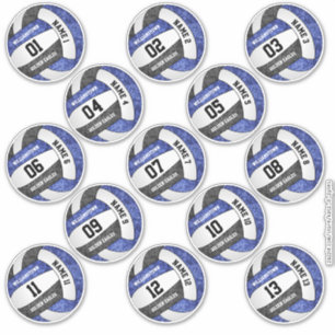 namn set 13 klistermärken
