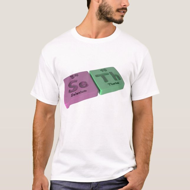 Namn-Seth-Se-Th-Selenium-Thorium T Shirt (Framsida)