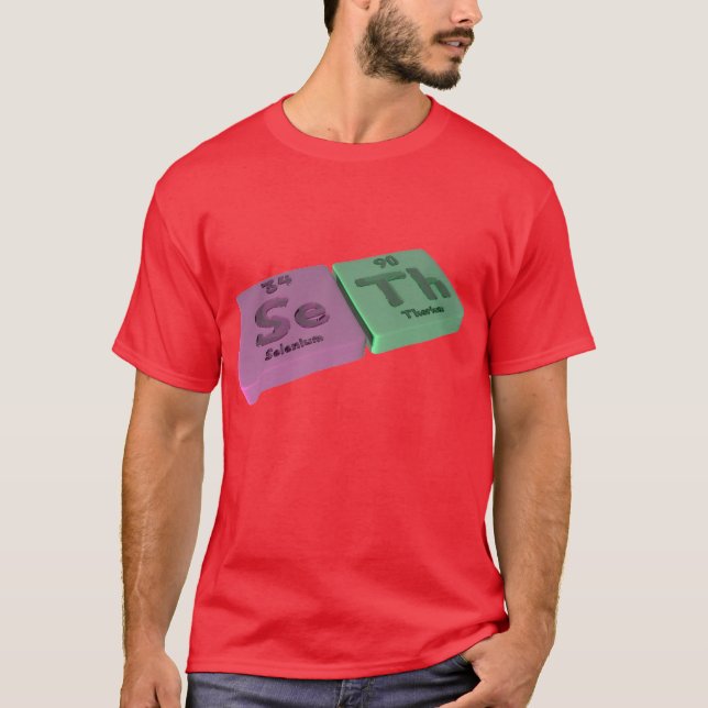 Namn-Seth-Se-Th-Selenium-Thorium Tee (Framsida)