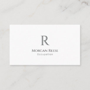 Namn, Shadow Monogram, Skapa QR-koden Visitkort