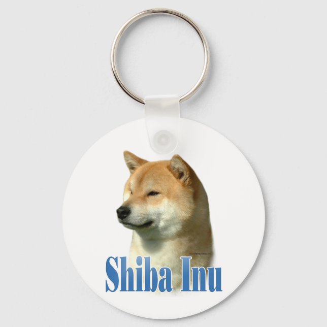 Namn Shiba Inu Nyckelring (Framsida)