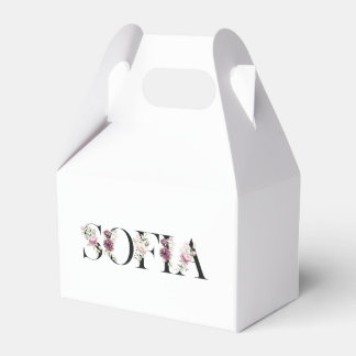 Namn Sofia. Presentaskar