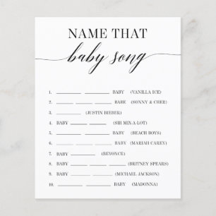 Namn som Baby-Sång, minimalistiskt babylådspel