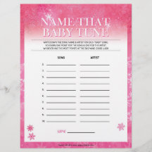 Namn som Baby Tune [Snöj Rosa]