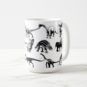 Namn som dinosaur kaffemugg