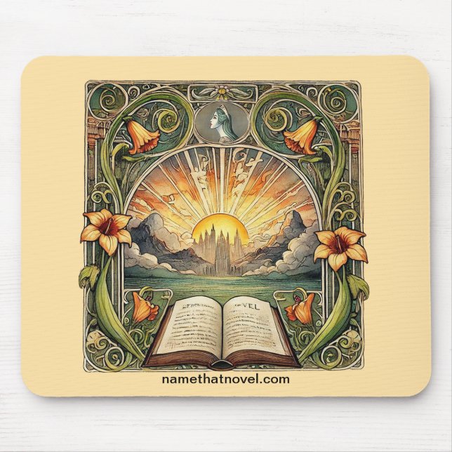 Namn som Novel Mouse Pad Musmatta (Framsidan)