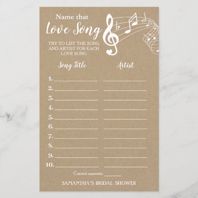 Namn som sång-möhippan släcker spansk lek (Framsida)