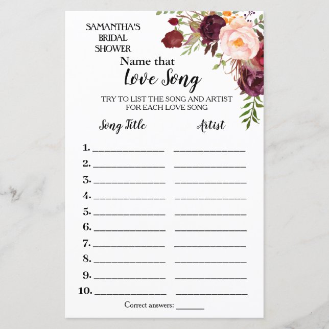 Namn som sång-möhippan släcker spansk lek (Framsida)