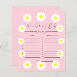 Namn som sång \ Wildblommes babyduschspel