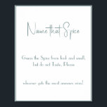 Namn som Spice - Shower Game Poster<br><div class="desc">Gör det till ditt eget genom att lägga till texten. Om du vill komma åt avancerad redigering av verktyg går du till "Anpassa", rulla ner och trycker på länken "klicka för att anpassa ytterligare". Om du vill ha mer matchande design klickar du på länken "Övriga produkter från den här samlingen"...</div>