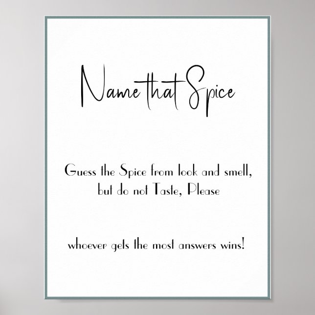 Namn som Spice - Shower Game Poster (Framsidan)