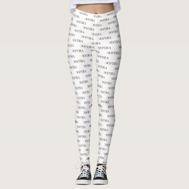 Namn Sophia Leggings (Framsida)