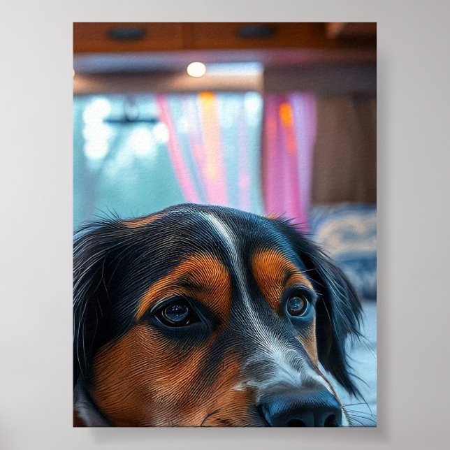 Namn: Sövande Hunddrömmar Poster (Framsidan)