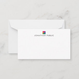 Namn Surname Business Company Logotyp här Anteckningskort