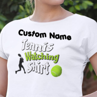 [NAMN] TENNIS WATCHING SHIRT T SHIRT