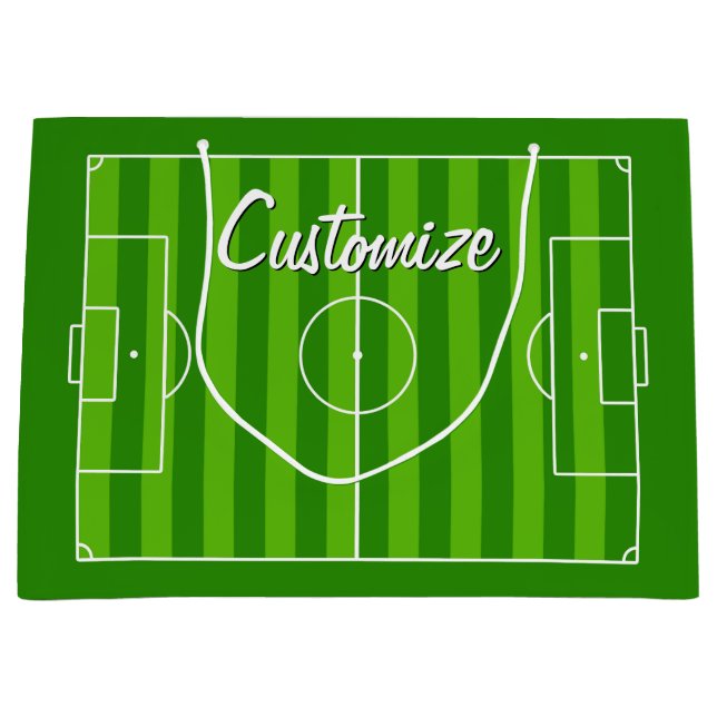 Namn/textsport för Anpassningsbar av fotbollsspela (Framsidan)