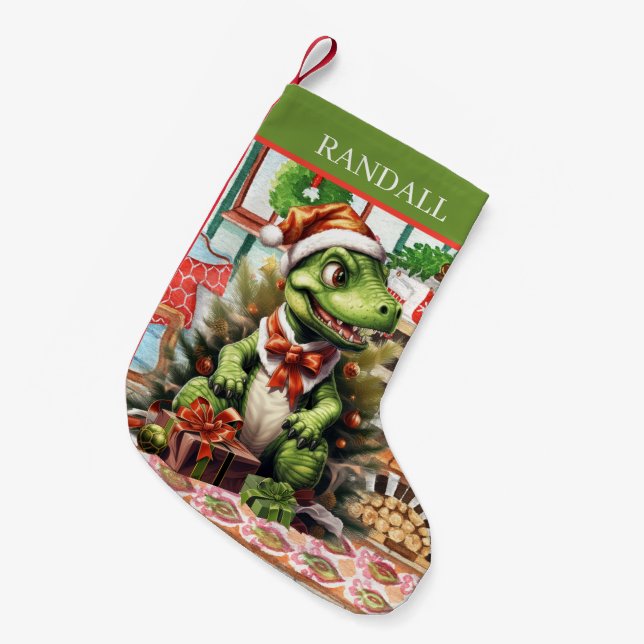 Namn, tillsätt liten julstrumpa (Framsidan (Hängande))
