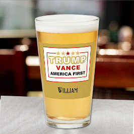 Namn, Trump-Vance America First 2025 Pint Glaskopp