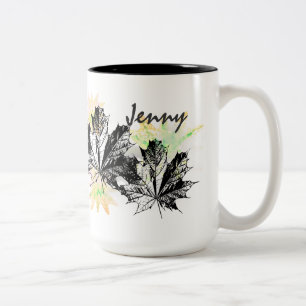 Namn Två-Tonad Mugg