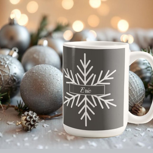 namn vintersnöflingor enkel kaffemugg (Skapare uppladdad)