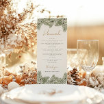 Namn Vitaktig Grönt Guld Gräs Cone Bröllop Meny<br><div class="desc">Gå in i en värld av fantasi med vår Whimsical Grönt och Guld Gräs Cone Bröllopsinbjudans, Signage och Decor-samling. Bygg upp naturens rusande charm med dessa vackra konstruktioner som innehåller en kraftig grön och skarp accent från guld, inspirerad av gräs-konernas skönhet. Låt kärlek blomma som skogen vid julen med inbjudningar...</div>