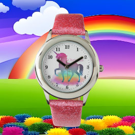 namn Watch, fantasi Unicorn Armbandsur