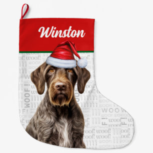 Namn Woof (Tyskland) Stor Julstrumpa