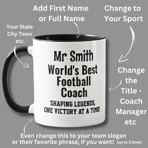 Namn, Worlds Best Football Coach Mugg