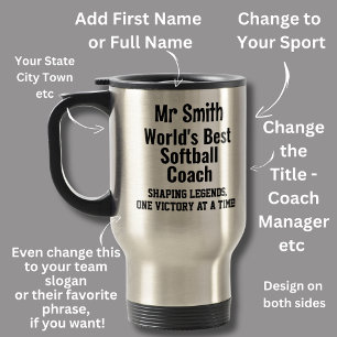 Namn, Worlds Best Softball Coach - Legends Resemugg