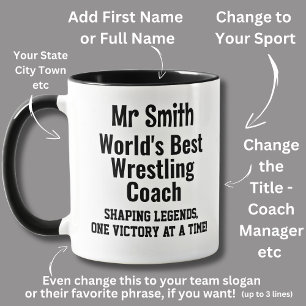 Namn, Worlds Best Wrestling Coach Mugg