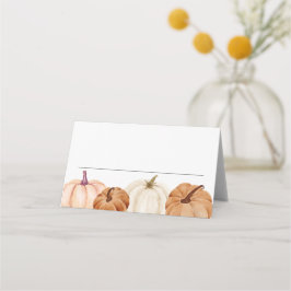 Namnekort för pumpafest placeringskort